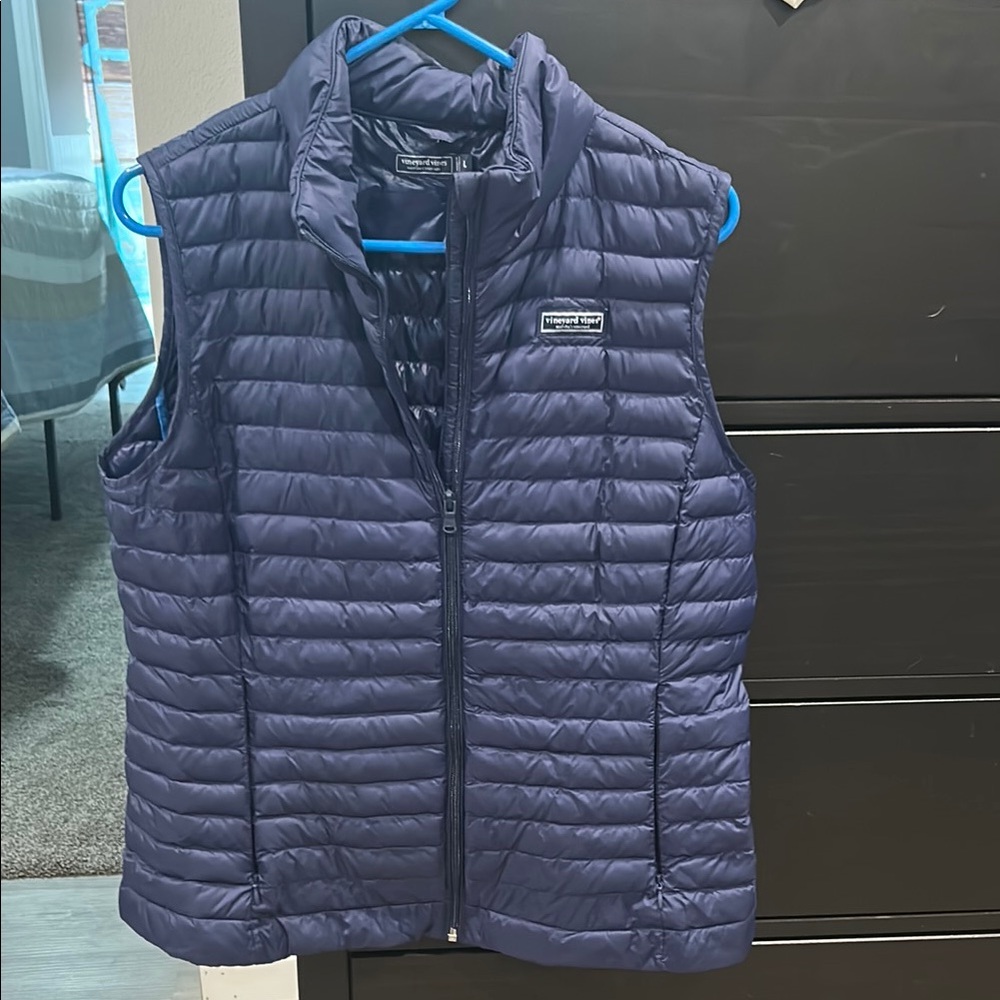 Vineyard Vines Navy Puffer Vest